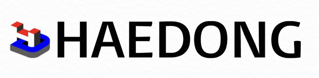 해동전자 로고